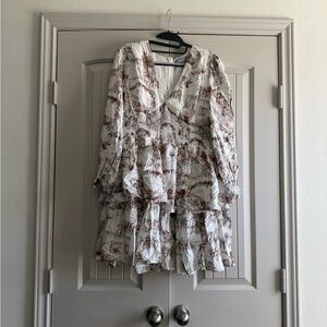 BlueB tiered cottage dress